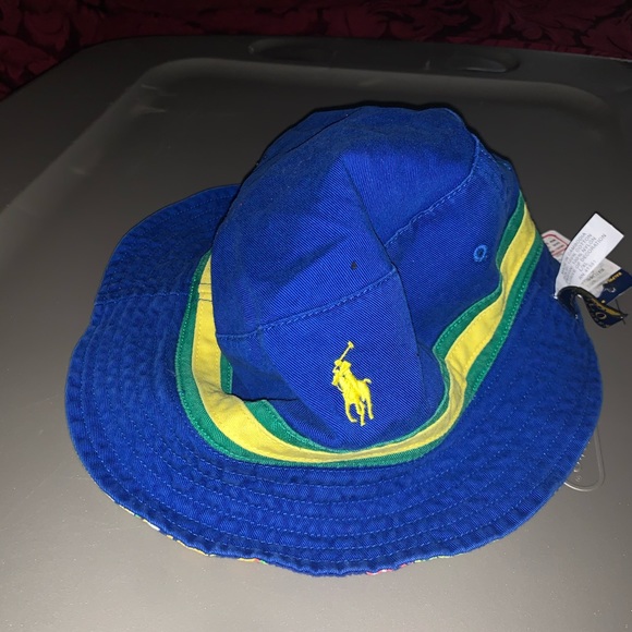 polo bucket hat reversible